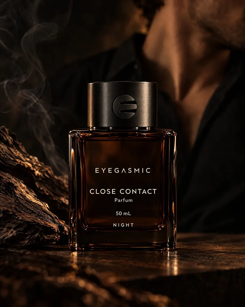 Concept render: Close Contact, Parfum, from EYEGASMIC SCENT.