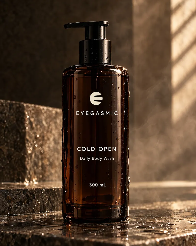 Concept render: Cold Open, Daily Body Wash, from EYEGASMIC BODY.